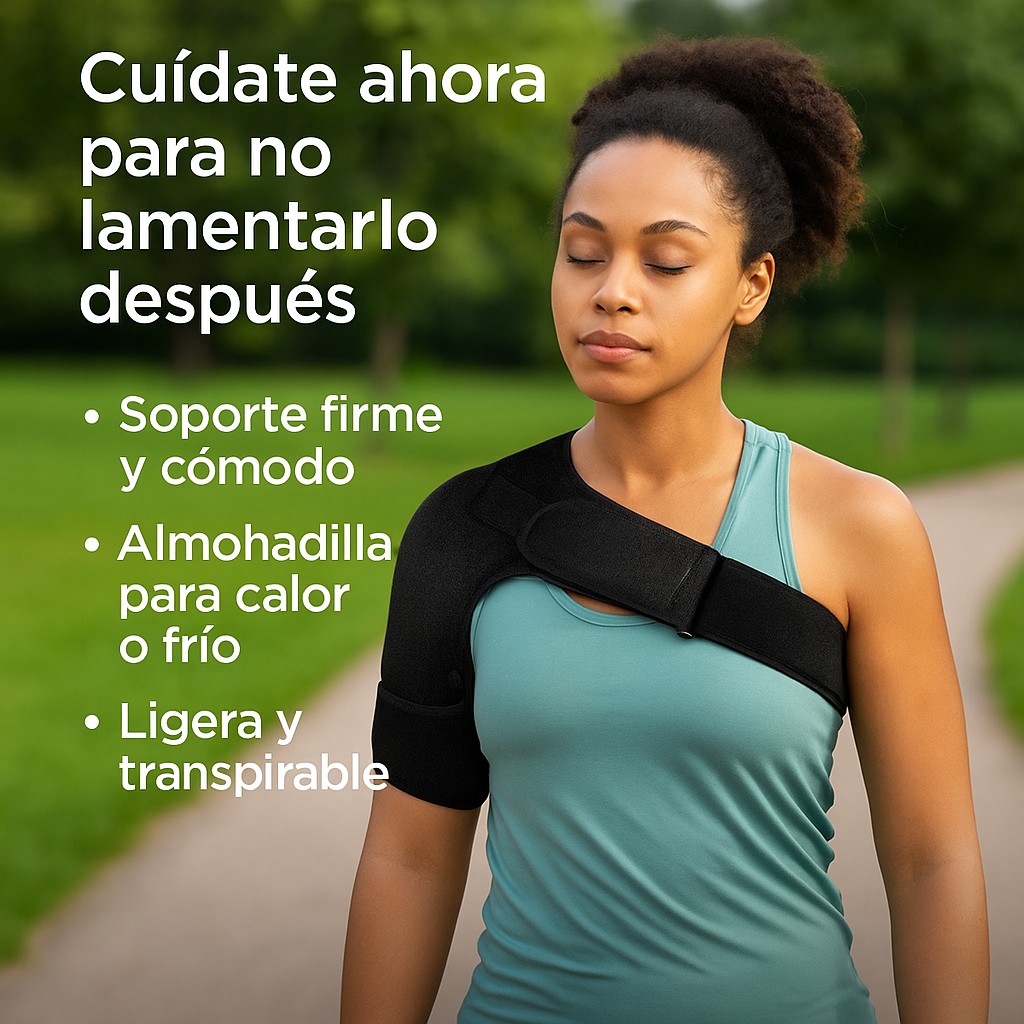 ReLaxMotion™ Plus - Hombrera Ortopédica con Doble Alivio y Compresión Inteligente